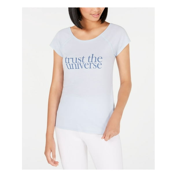Ideology Womens Printed Yoga T-Shirt Ideology Womens Printed Yoga T-Shirt